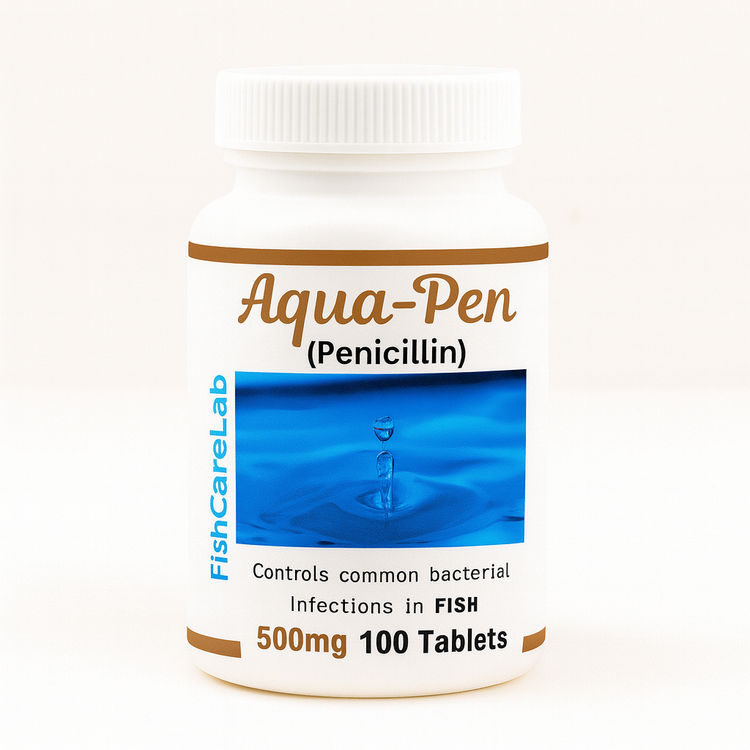 Aqua Pen (Penicillin) 500mg 100 Tablets Fish Antibiotics