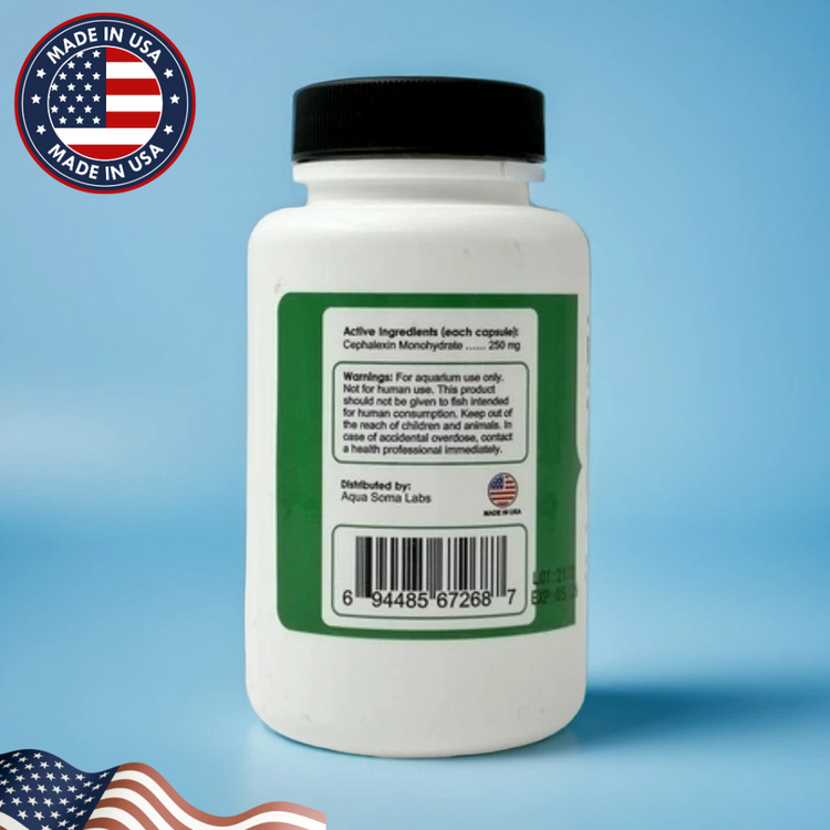 Fish Flex Fish Antibiotics – Cephalexin 250mg for Ornamental Fish