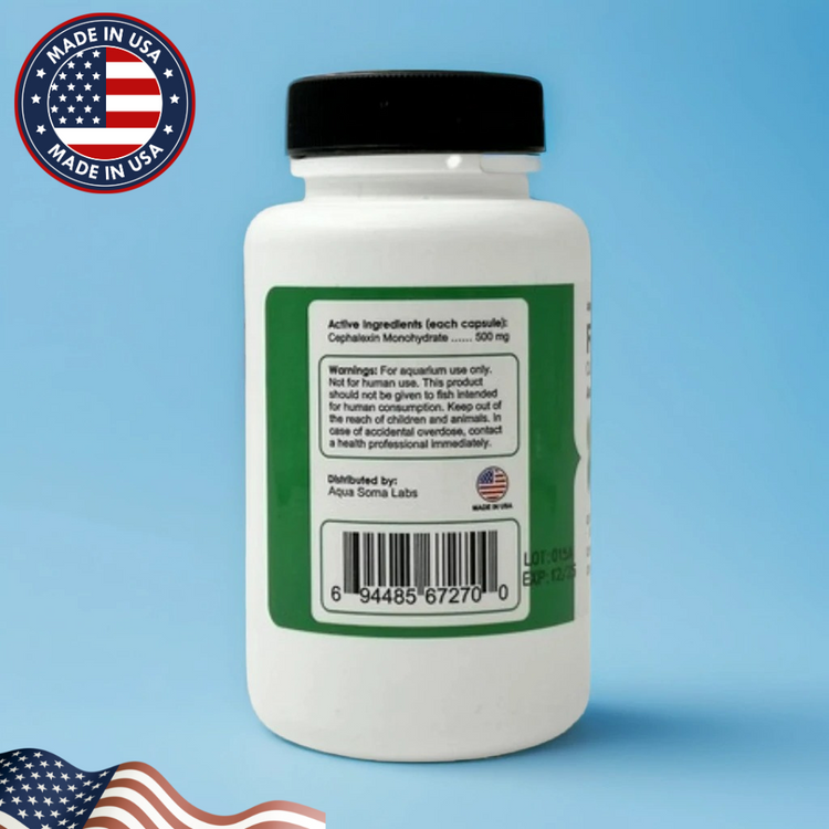 Fish Flex Fish Antibiotics – Cephalexin 500mg Aquarium Use