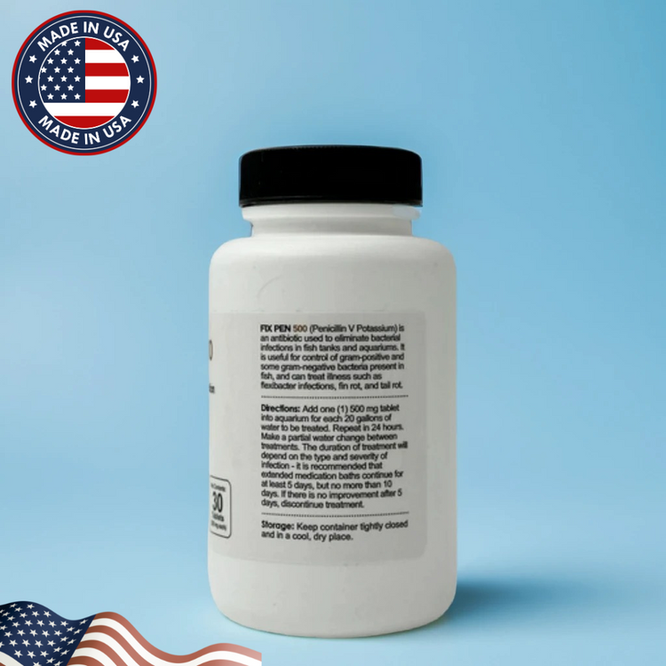 Penicillin for Aquarium Fish – Broad-Spectrum Antibiotic Tablets