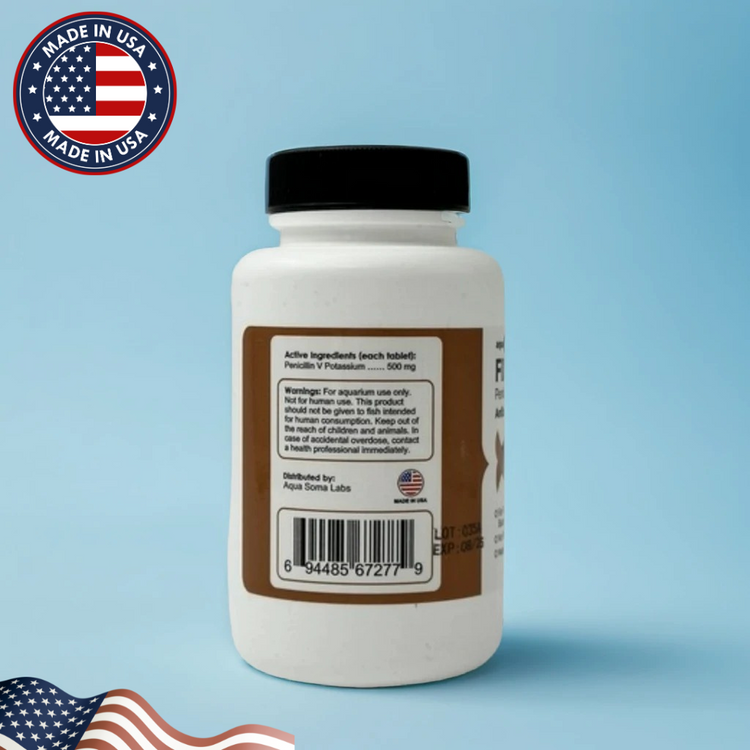 Fish Pen 500mg Tablets – Fin Rot & Gill Disease Treatment