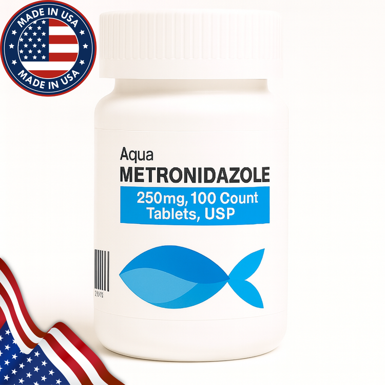 Fish Zole (Metronidazole) 250mg 100 Count