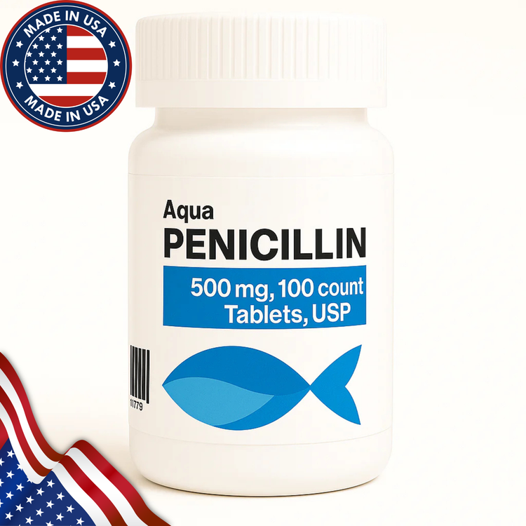Aqua Pen (Penicillin) 500mg 100 Tablets