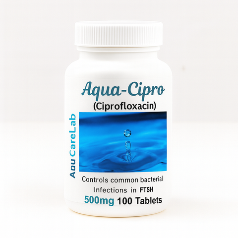 Fish Ciprofloxacin 500mg 100 Tablets