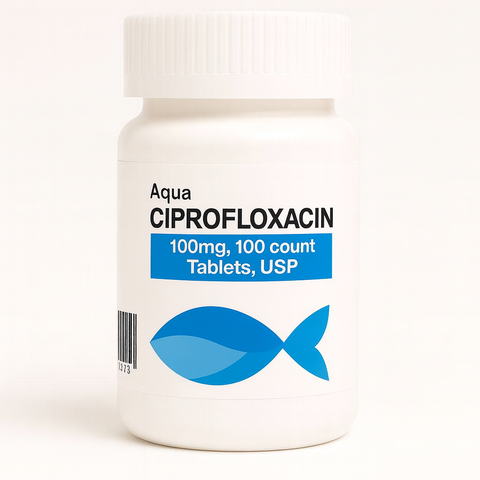 Fish Flox Ciprofloxacin 500 100 Tablets Fish Antibiotics