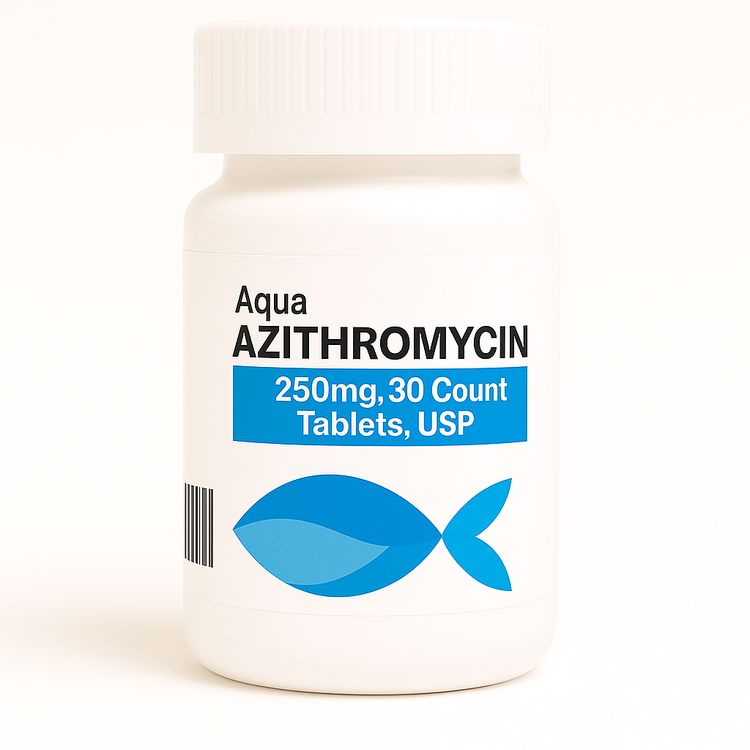 Aqua Zithro – Azithromycin 250mg – 30 Tablets