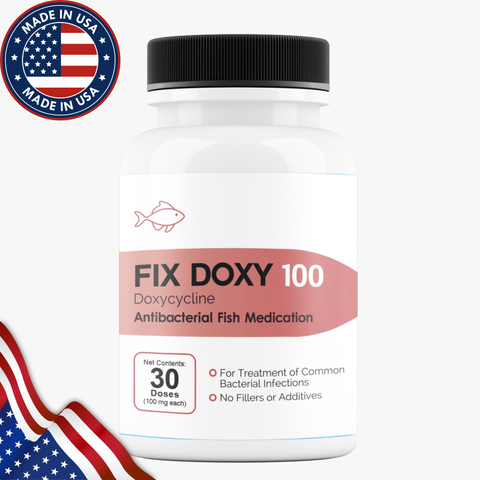 Fish Doxy Doxycycline 100mg 30 Capsules