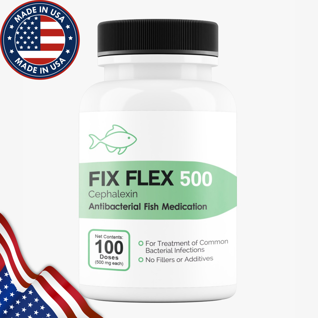Fish Flex Cephalexin 500mg 100 Capsules