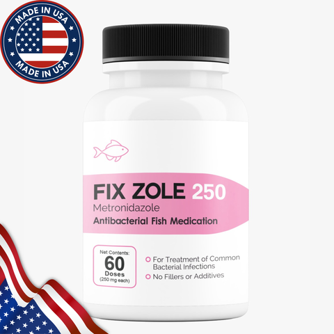 Fish Zole (Metronidazole) 250mg 60 Count