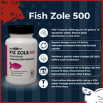 Fish Zole 500mg Metronidazole dosage and directions