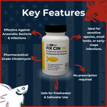 Fish Cin 150mg 100 Capsules features and product uses